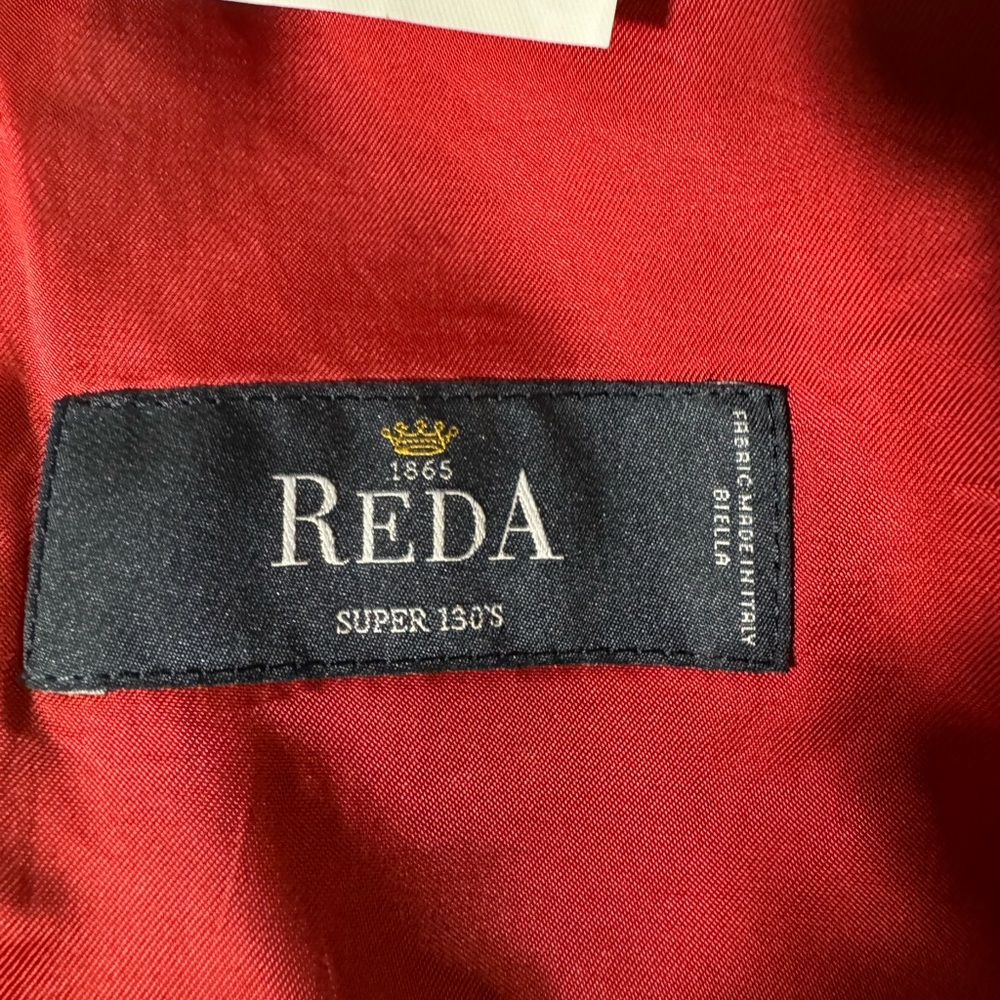 Suit Supply REDA Sienna Gray men’s suit size 46S. - Picture 7 of 16